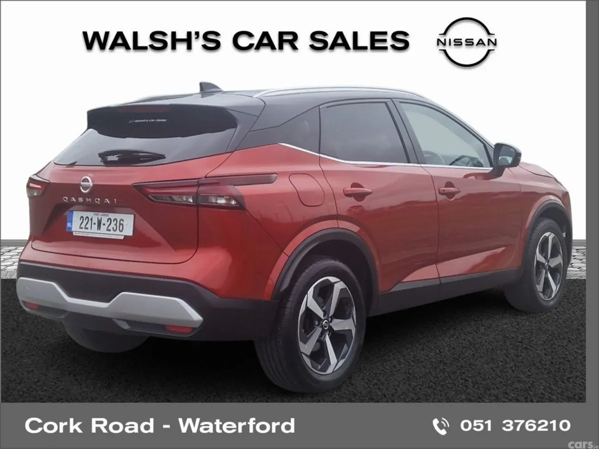 Nissan Qashqai SUV, Petrol, 2022, Red