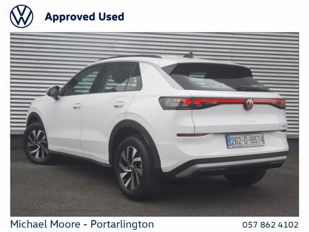 Volkswagen T-Roc SUV, Petrol, 2026, White
