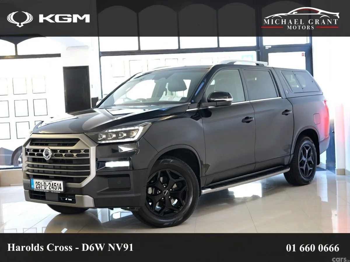 KGM Musso SUV, Diesel, 2025, Black