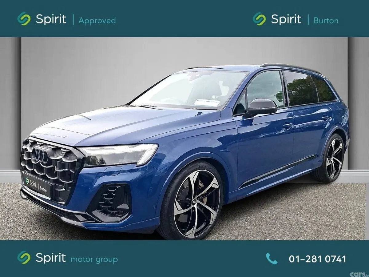 Audi Q7 SUV, Petrol Plug-in Hybrid, 2024, Blue