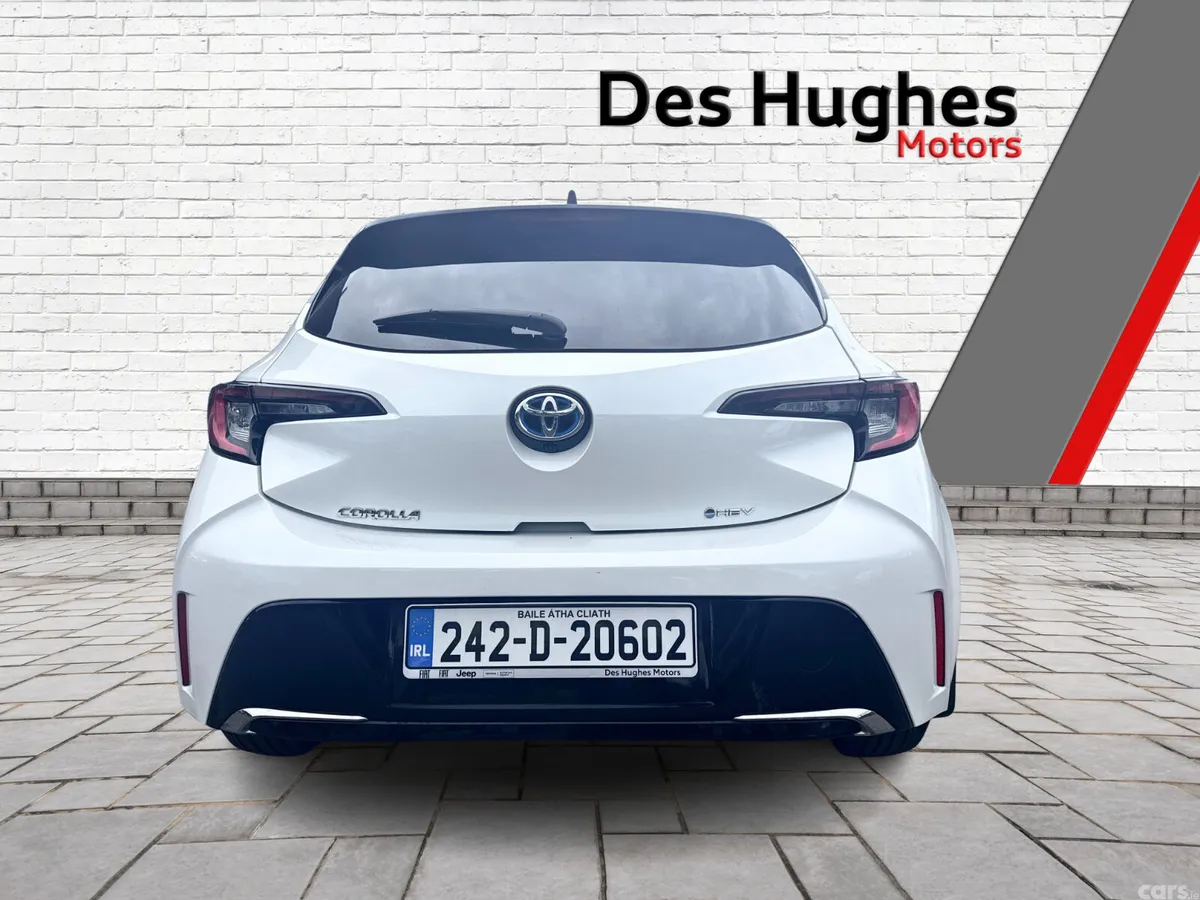 Toyota Corolla Hatchback, Petrol Hybrid, 2024, White