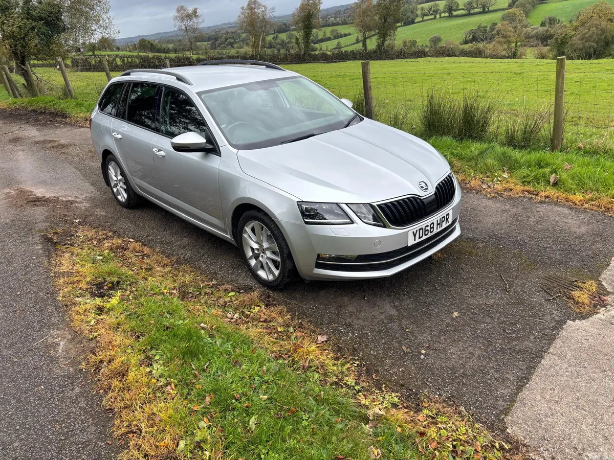 Skoda Octavia Estate, Diesel, 2019, Silver