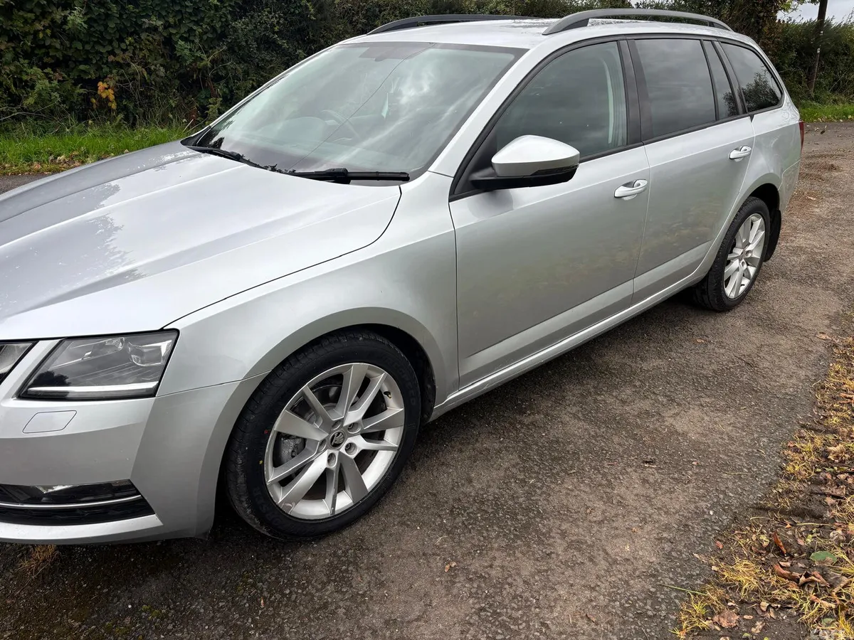 Skoda Octavia Estate, Diesel, 2019, Silver