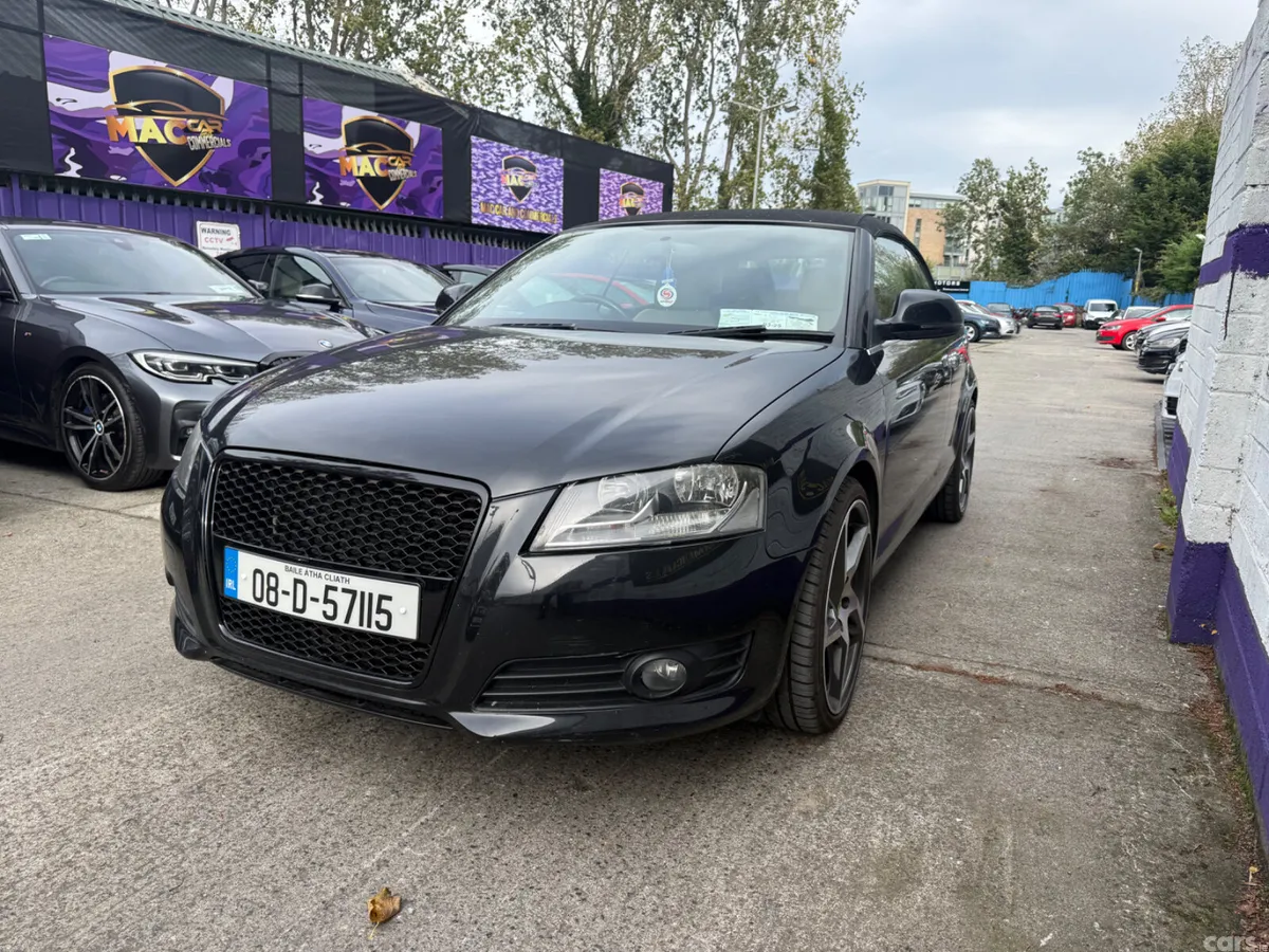 Audi A3 Convertible, Petrol, 2008, Black