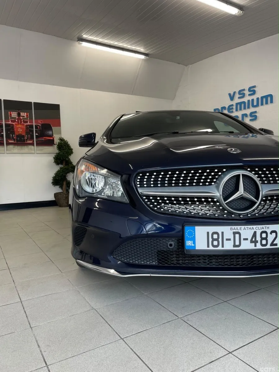 Mercedes-Benz CLA Coupe, Diesel, 2018, Blue