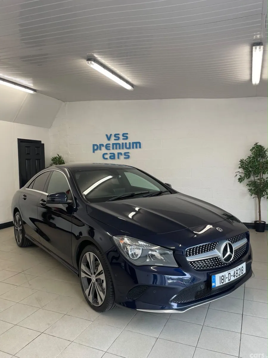 Mercedes-Benz CLA Coupe, Diesel, 2018, Blue