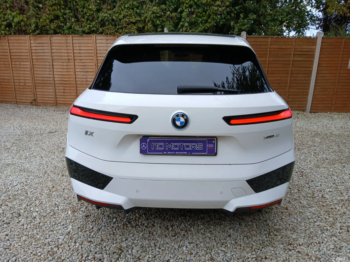 BMW iX SUV, Electric, 2022, White