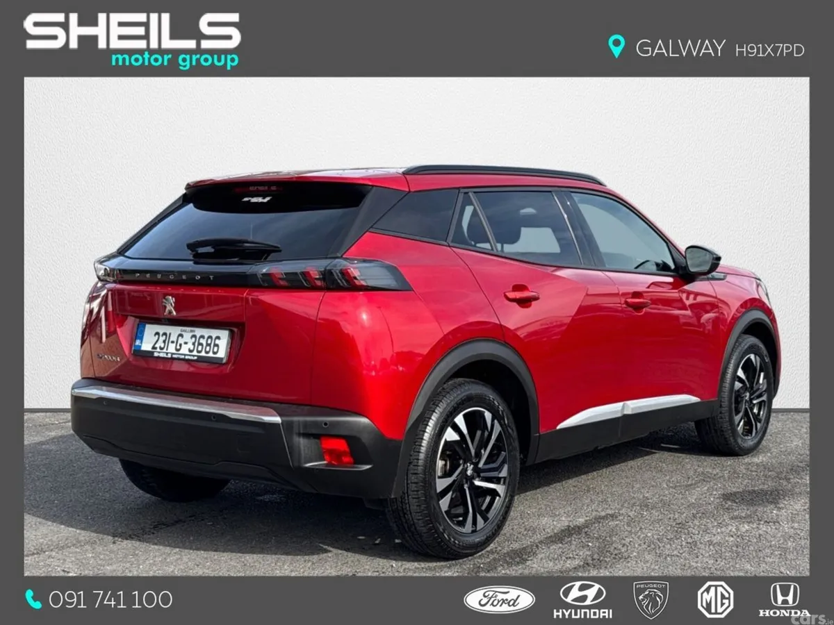 Peugeot 2008 MPV, Electric, 2023, Red