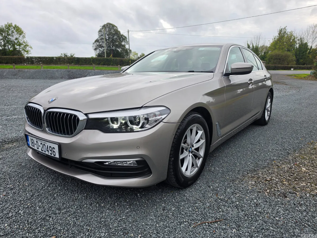 BMW 5-Series Saloon, Diesel, 2018, Grey