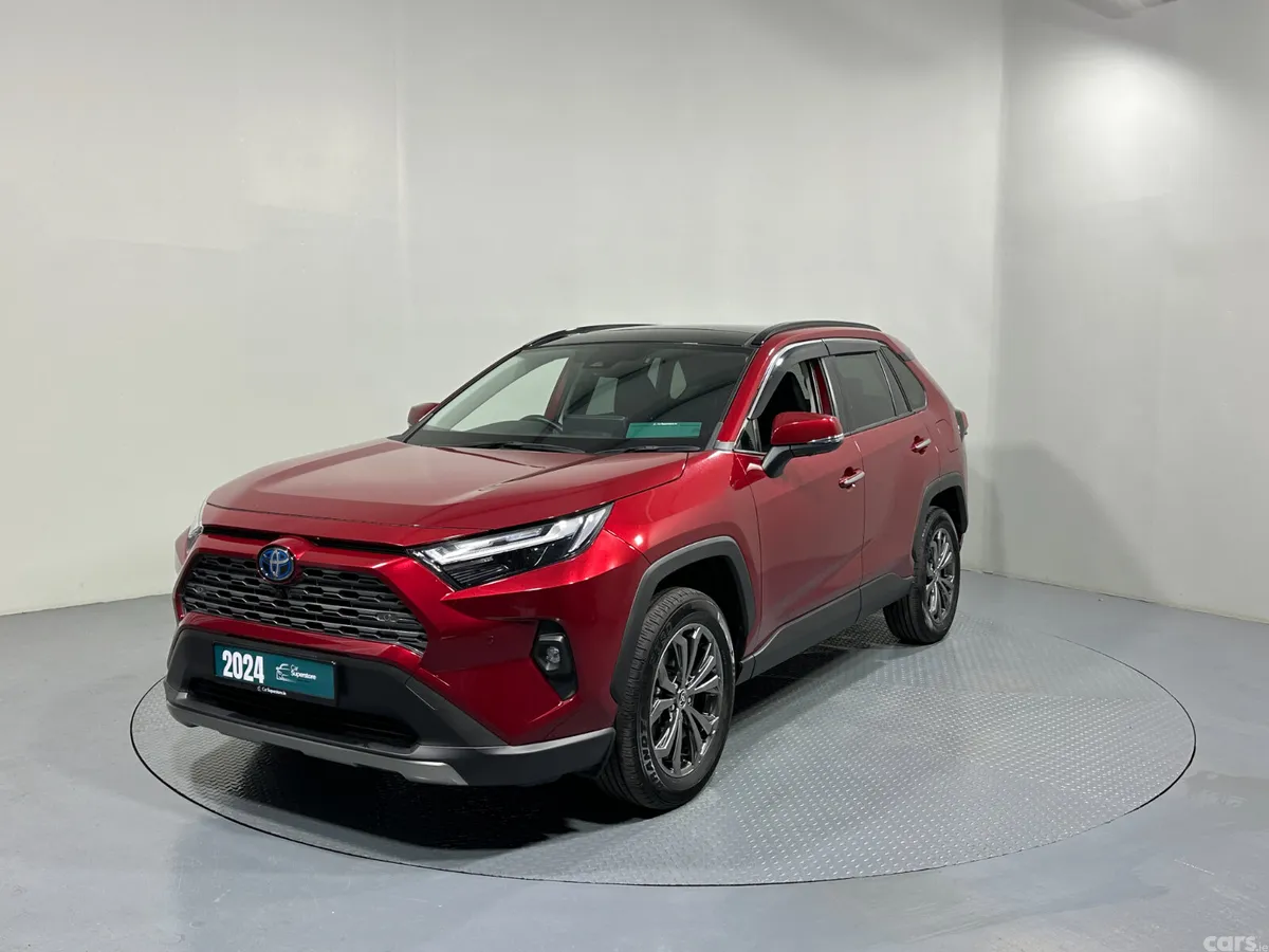 Toyota RAV4 SUV, Petrol Hybrid, 2024, Red