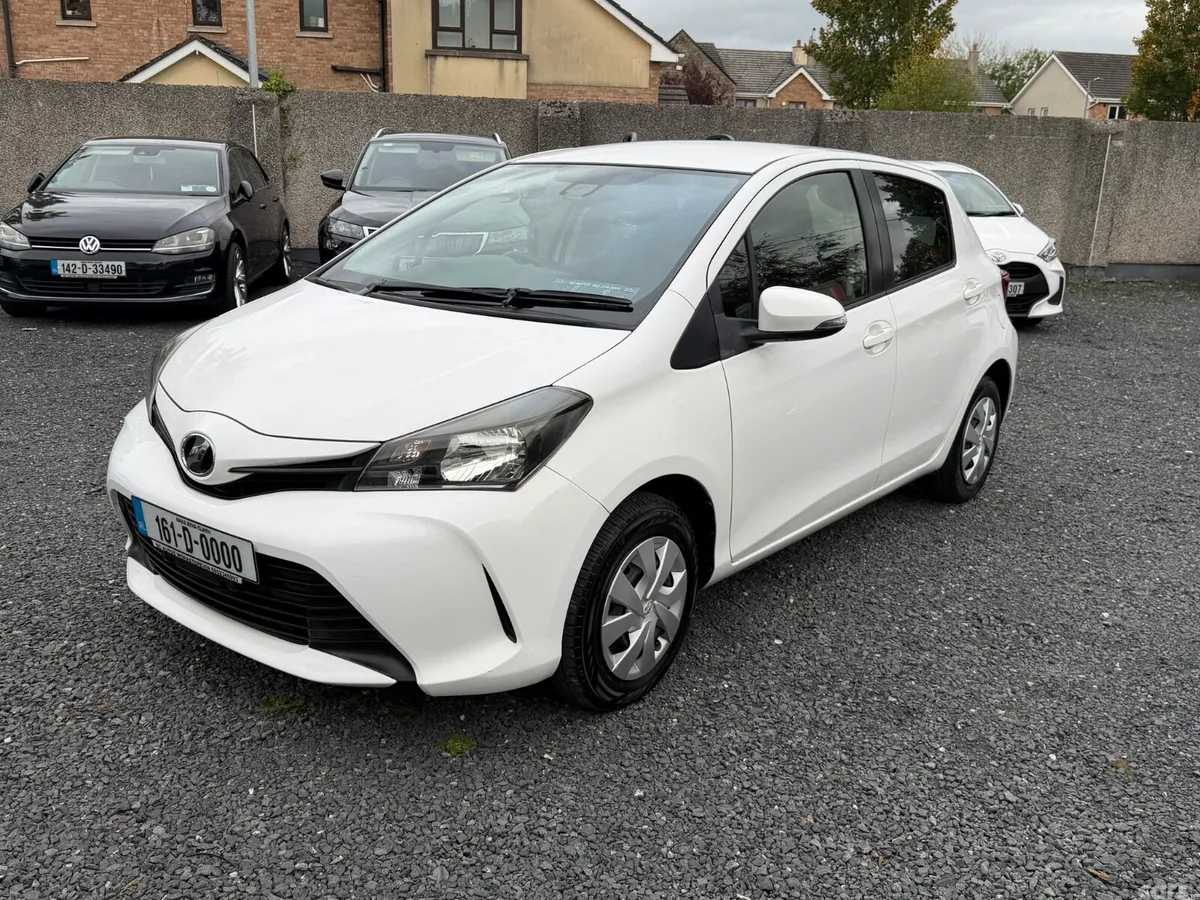 Toyota Vitz Hatchback, Petrol, 2016, White