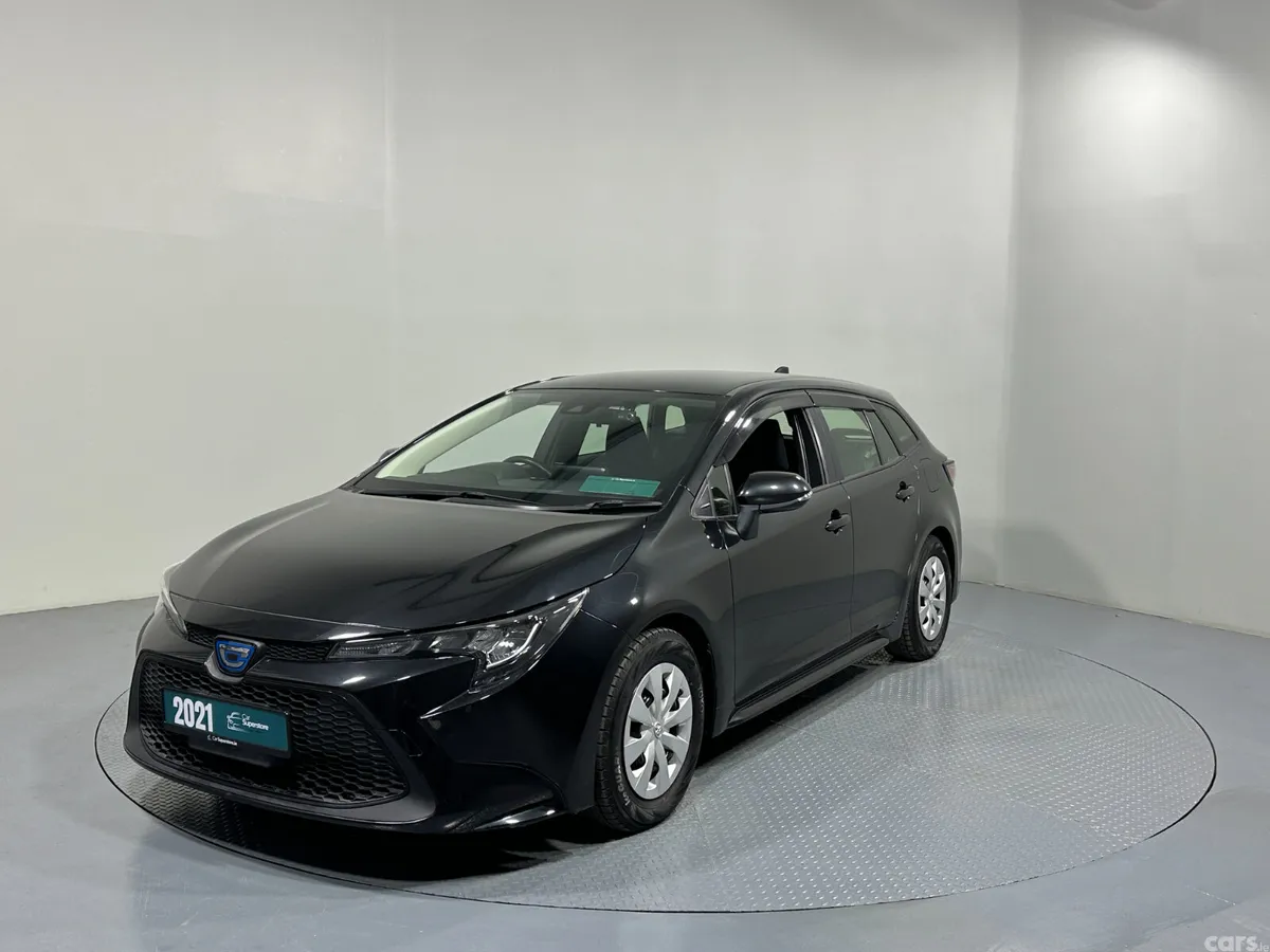 Toyota Corolla Estate, Petrol Hybrid, 2021, Black