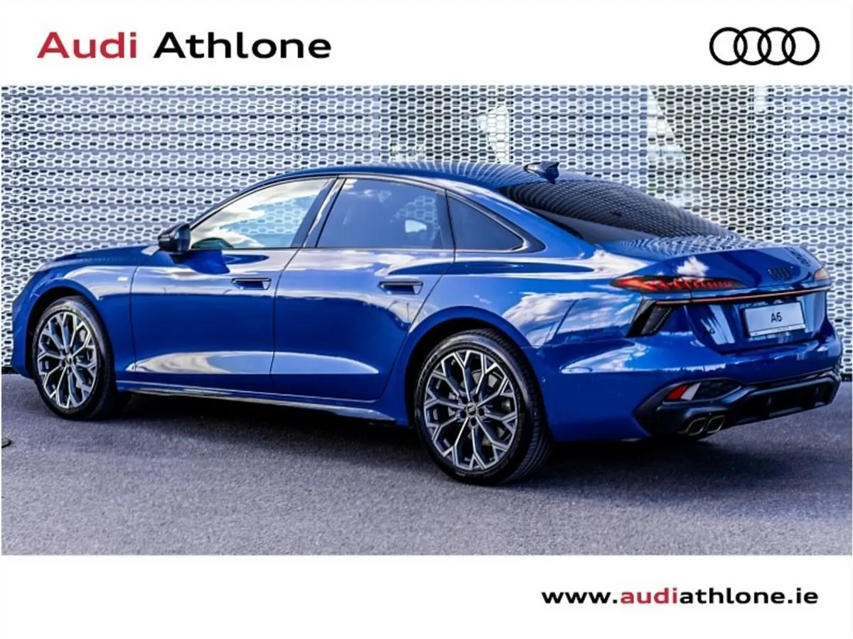 Audi A6 Saloon, Diesel Hybrid, 2027, Blue
