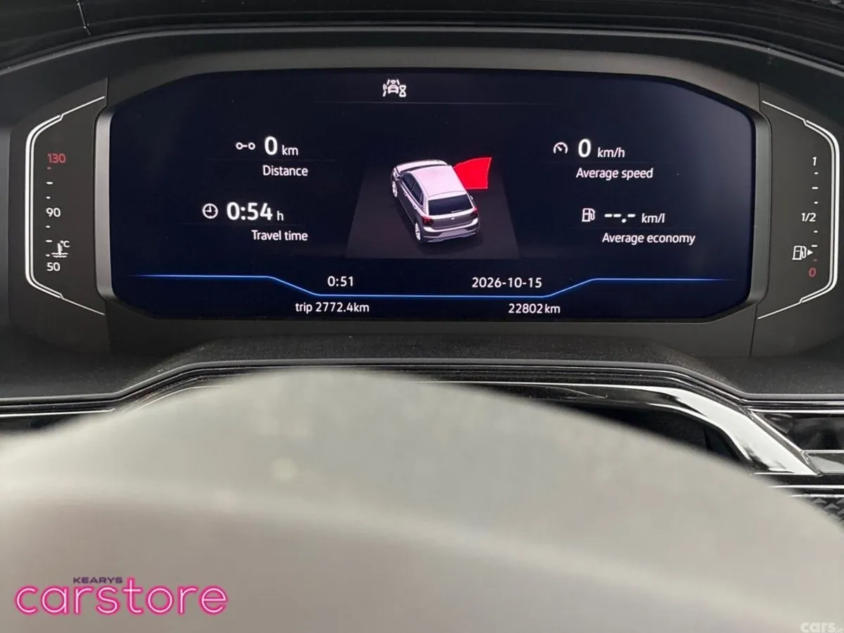 Volkswagen Polo Hatchback, Petrol, 2024, Red