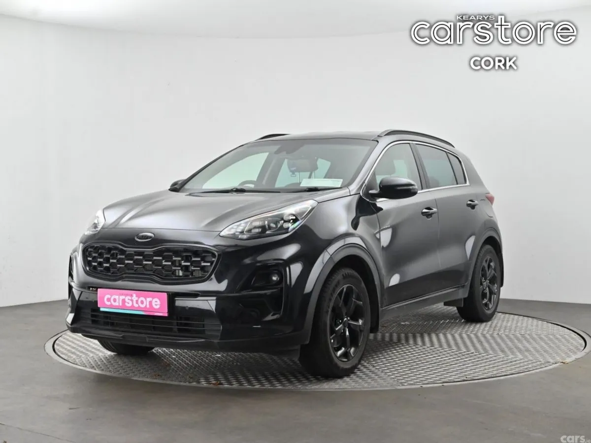 Kia Sportage SUV, Diesel Hybrid, 2021, Black
