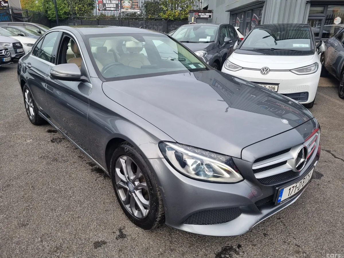 Mercedes-Benz C-Class Saloon, Petrol, 2017, Grey
