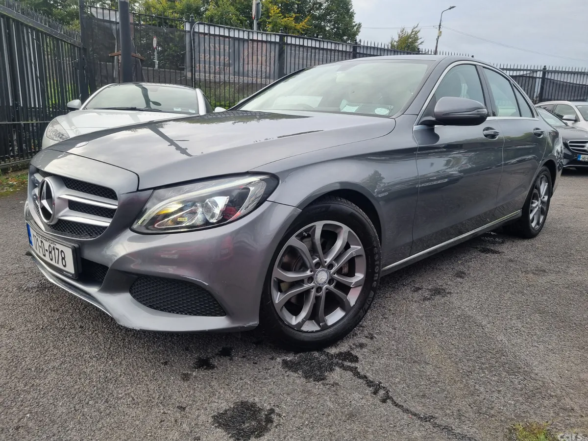 Mercedes-Benz C-Class Saloon, Petrol, 2017, Grey