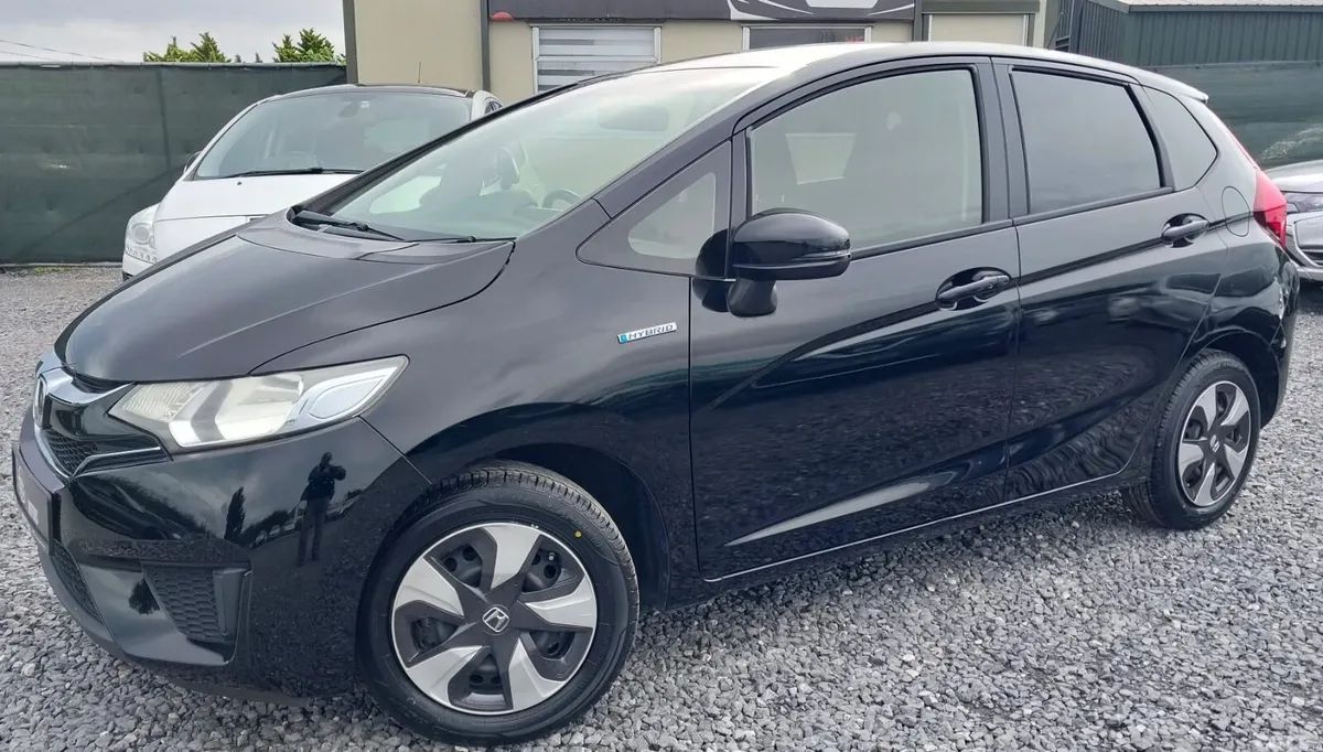 Honda Fit Hatchback, Petrol Hybrid, 2016, Black