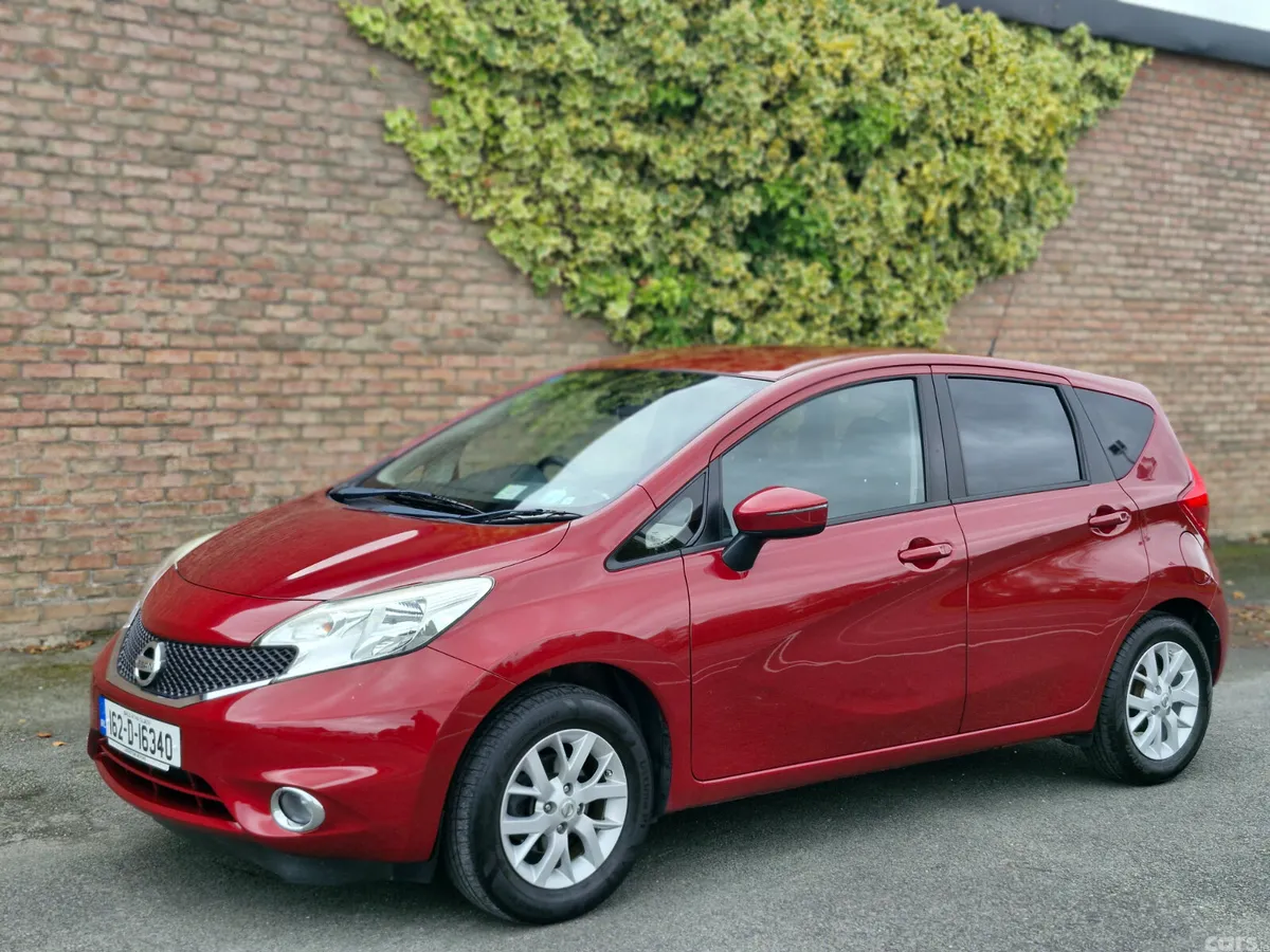 Nissan Note MPV, Petrol, 2016, Red