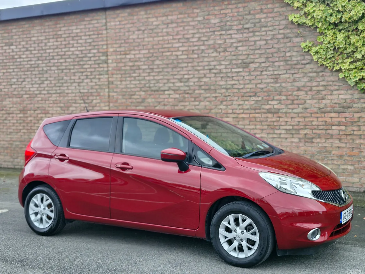 Nissan Note MPV, Petrol, 2016, Red