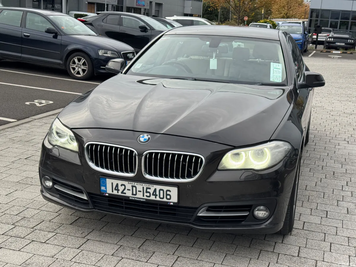 BMW 5-Series Saloon, Diesel, 2014, Brown