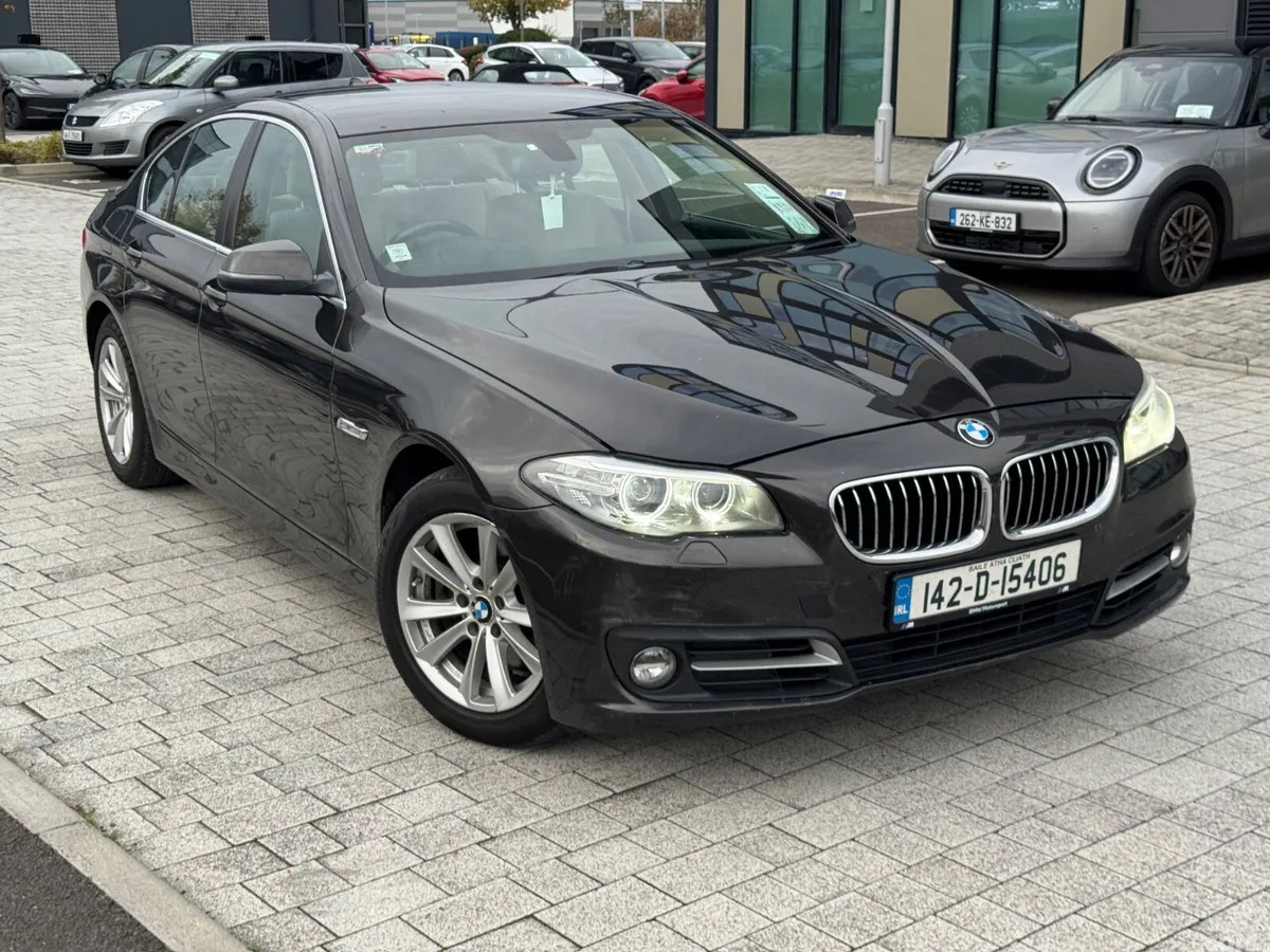 BMW 5-Series Saloon, Diesel, 2014, Brown