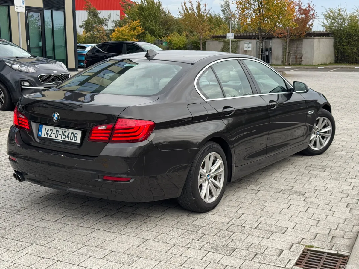 BMW 5-Series Saloon, Diesel, 2014, Brown