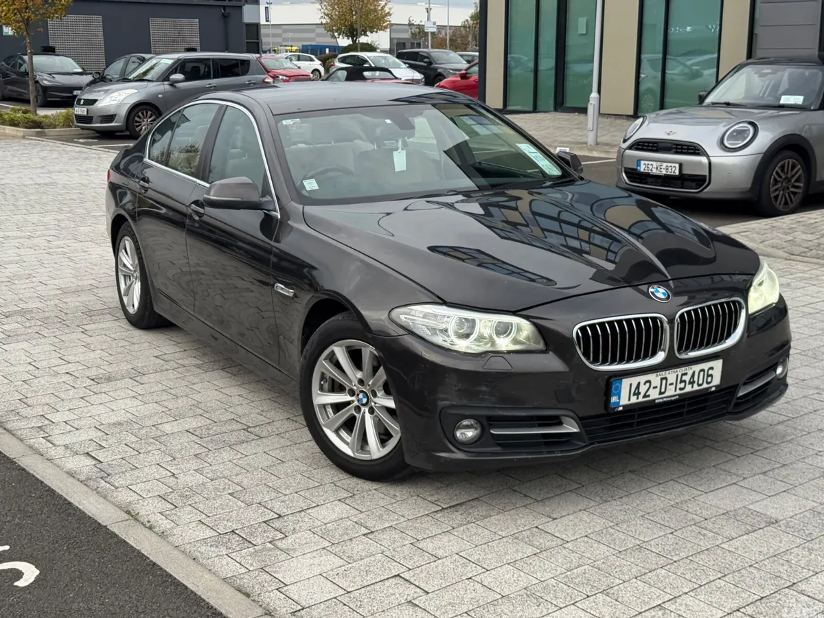 BMW 5-Series Saloon, Diesel, 2014, Brown