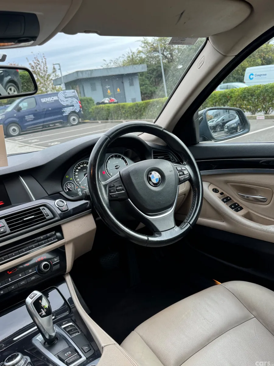 BMW 5-Series Saloon, Diesel, 2014, Brown