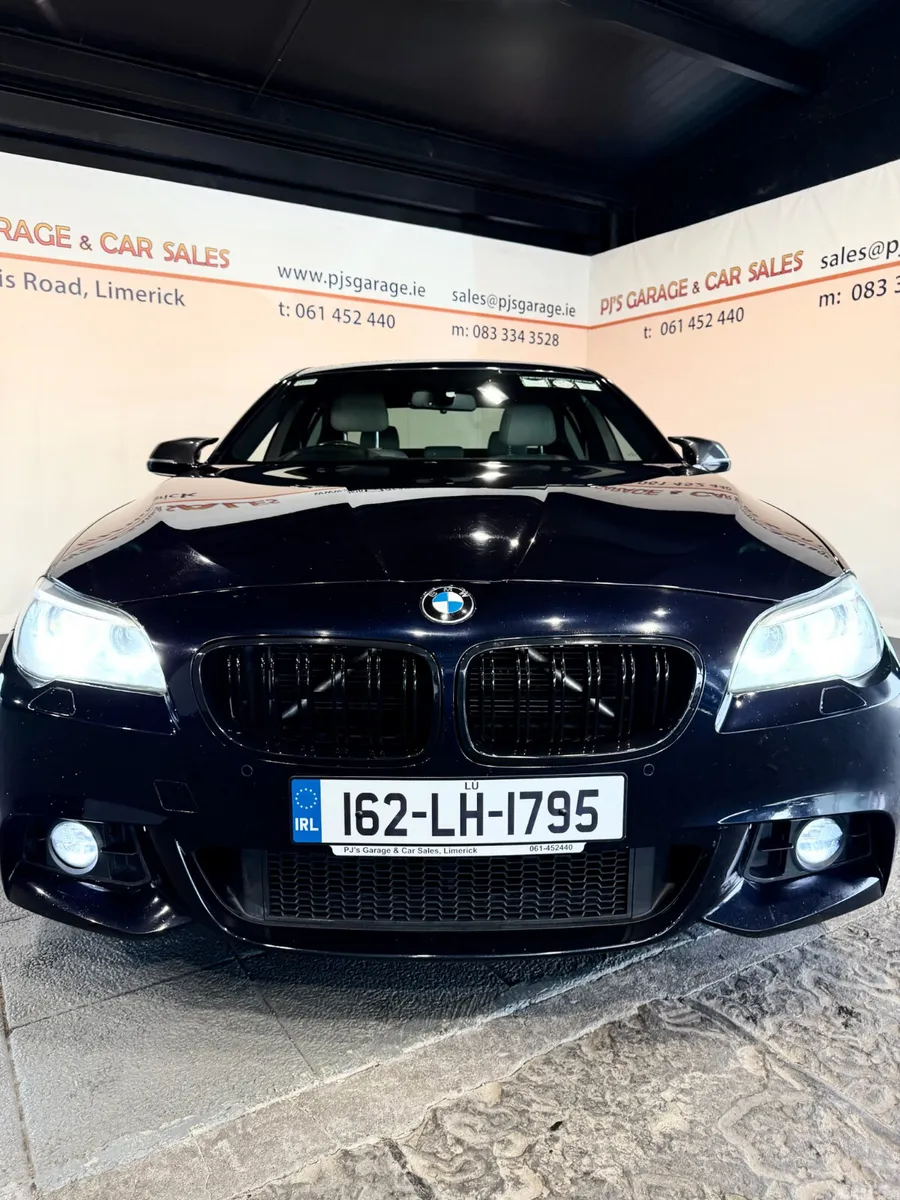 BMW 5-Series Saloon, Diesel, 2016, Black