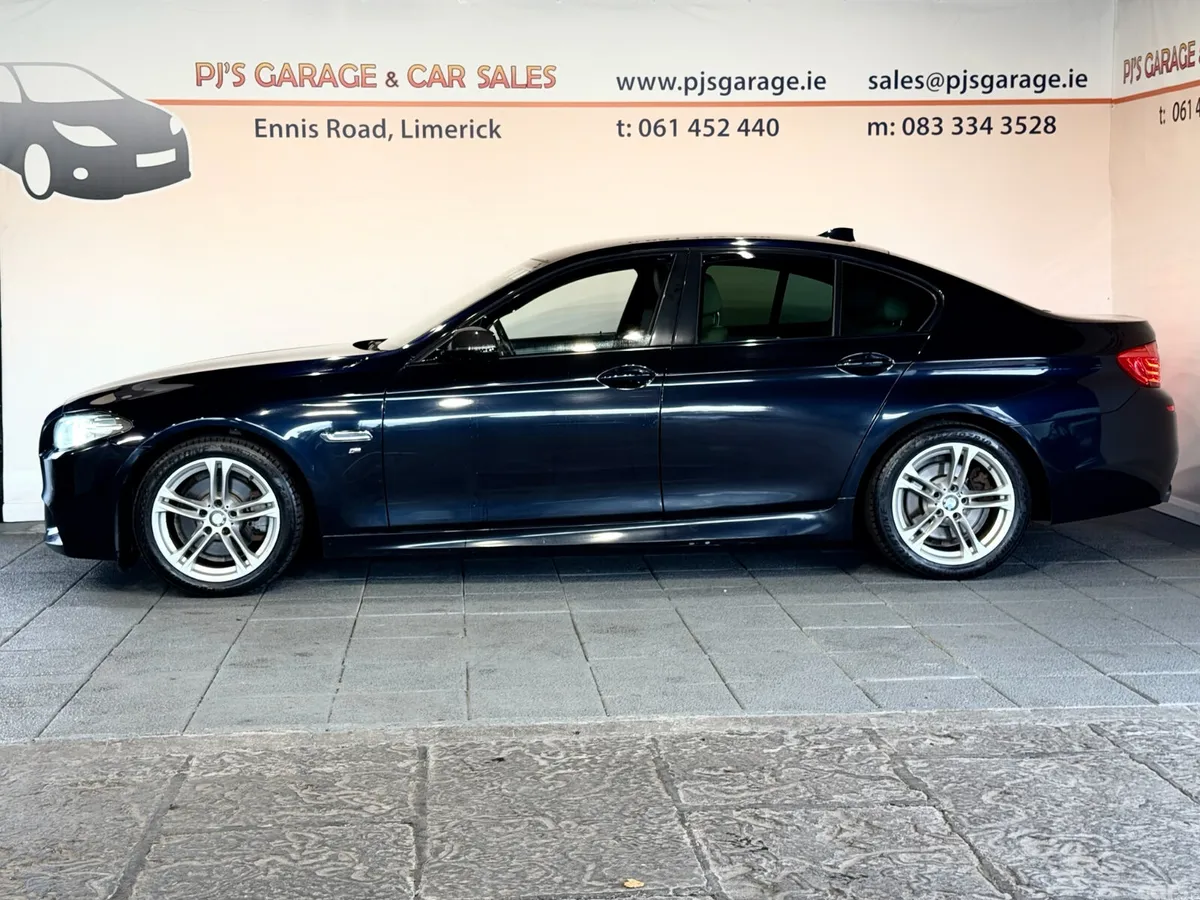 BMW 5-Series Saloon, Diesel, 2016, Black