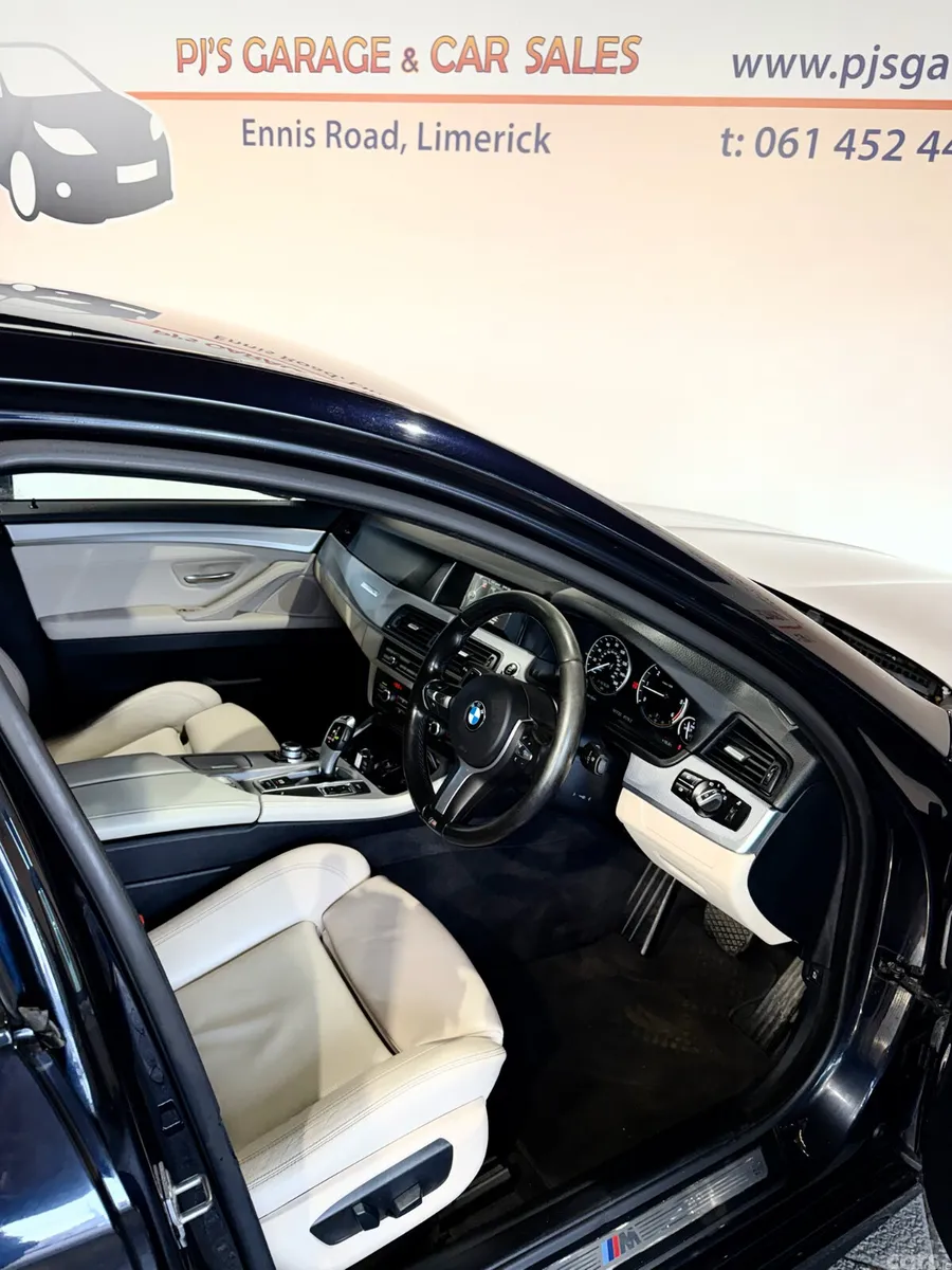 BMW 5-Series Saloon, Diesel, 2016, Black