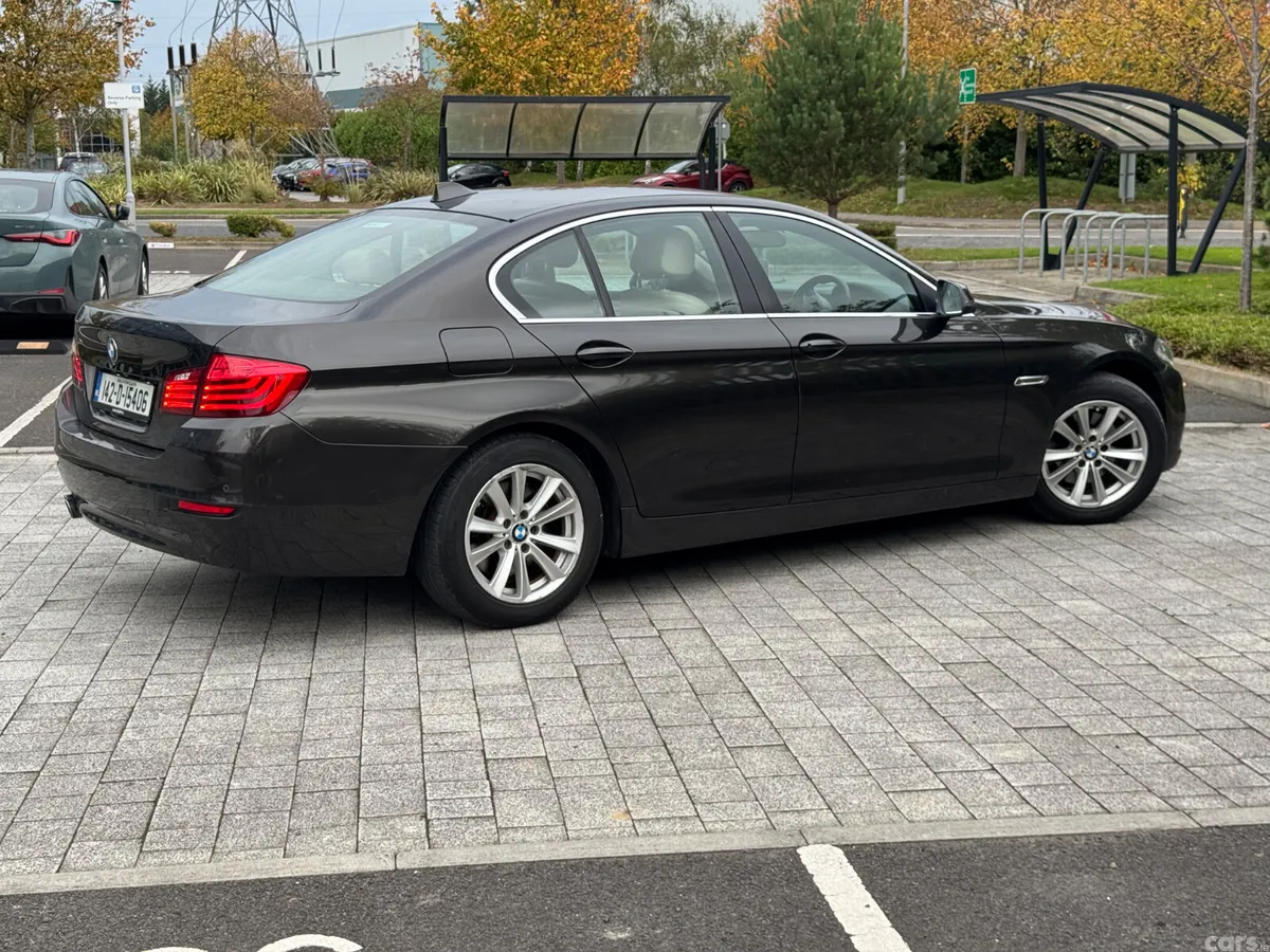 BMW 5-Series Saloon, Diesel, 2014, Brown