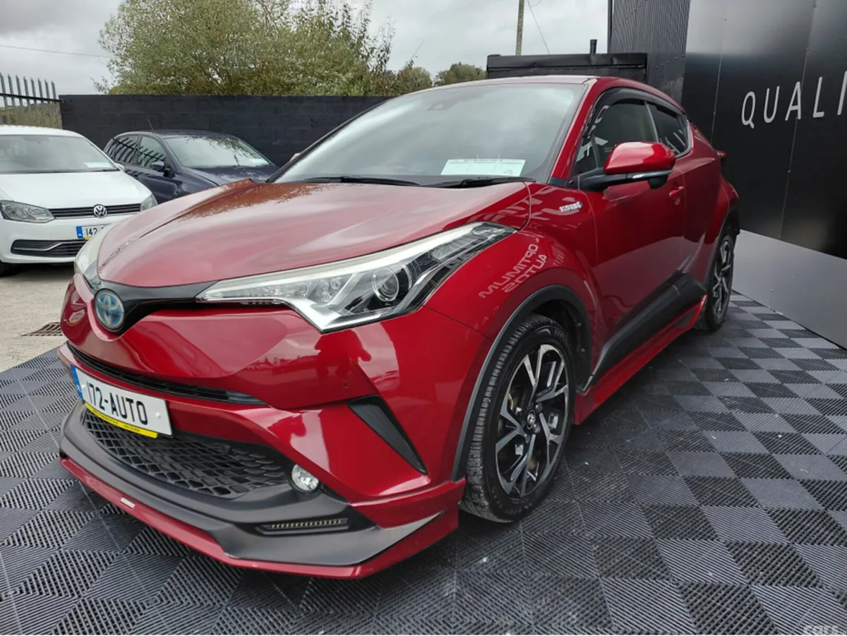 Toyota C-HR Hatchback, Petrol Hybrid, 2017, Red