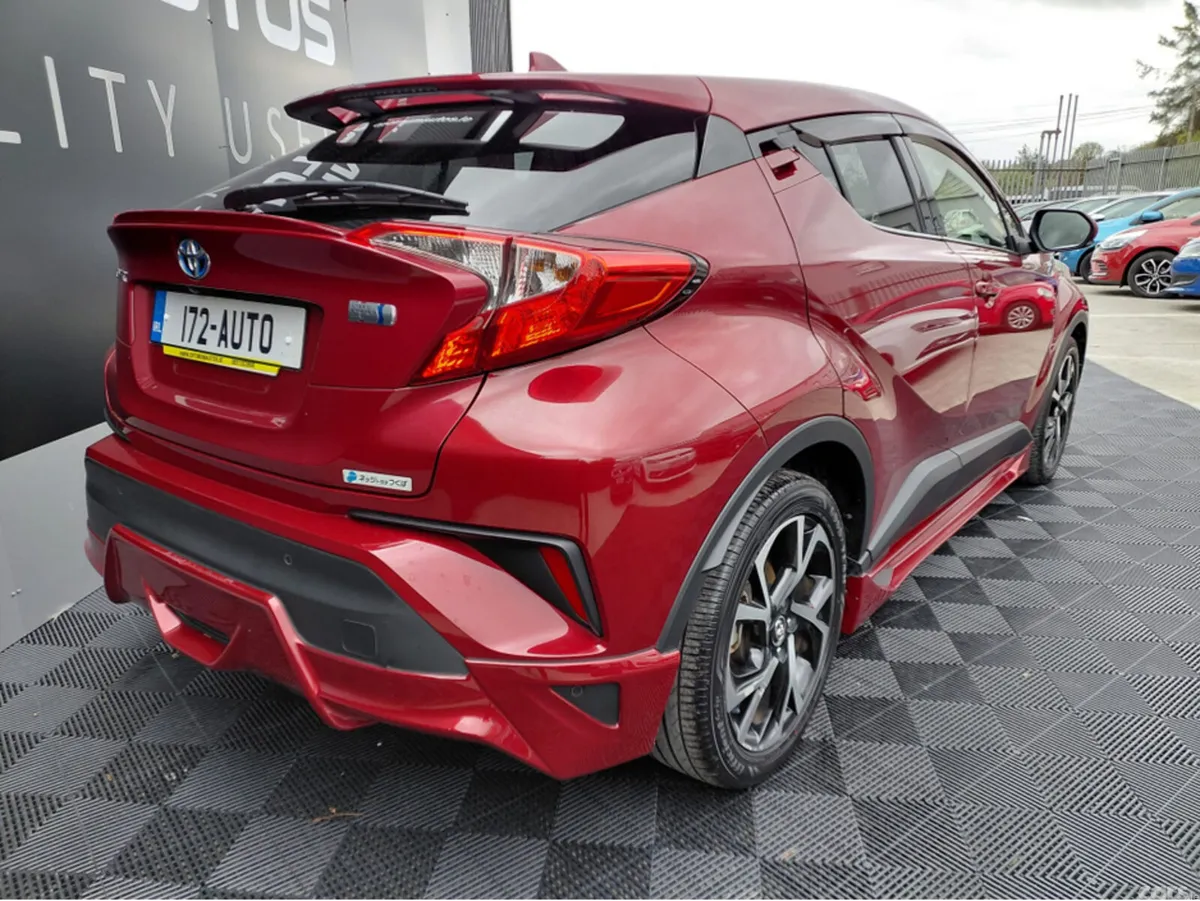 Toyota C-HR Hatchback, Petrol Hybrid, 2017, Red