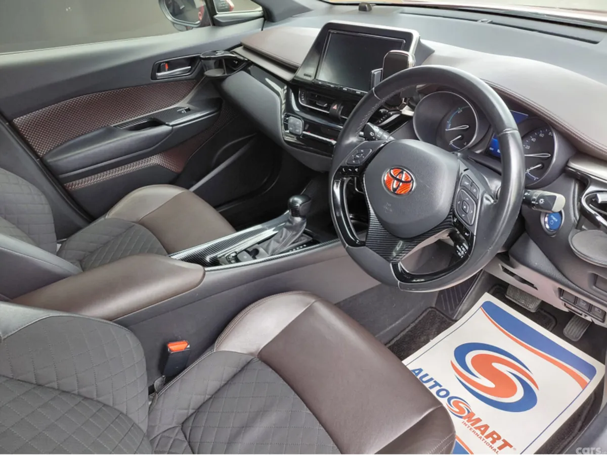 Toyota C-HR Hatchback, Petrol Hybrid, 2017, Red