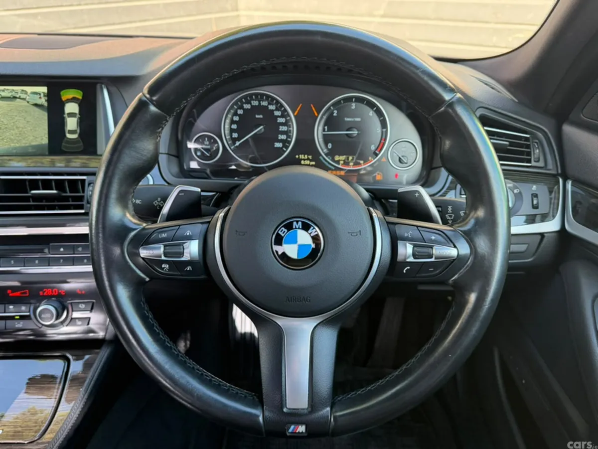 BMW 5-Series Saloon, Diesel, 2014, Blue