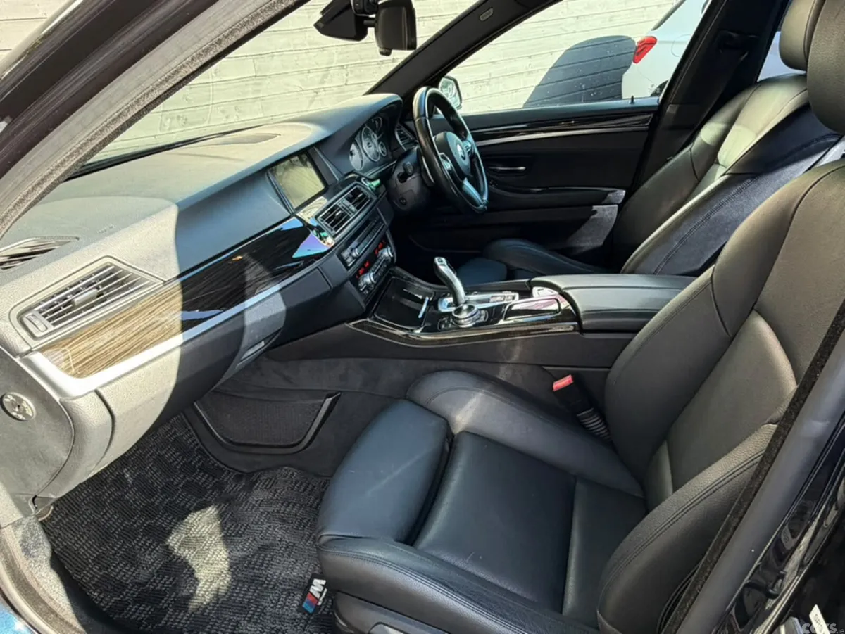 BMW 5-Series Saloon, Diesel, 2014, Blue
