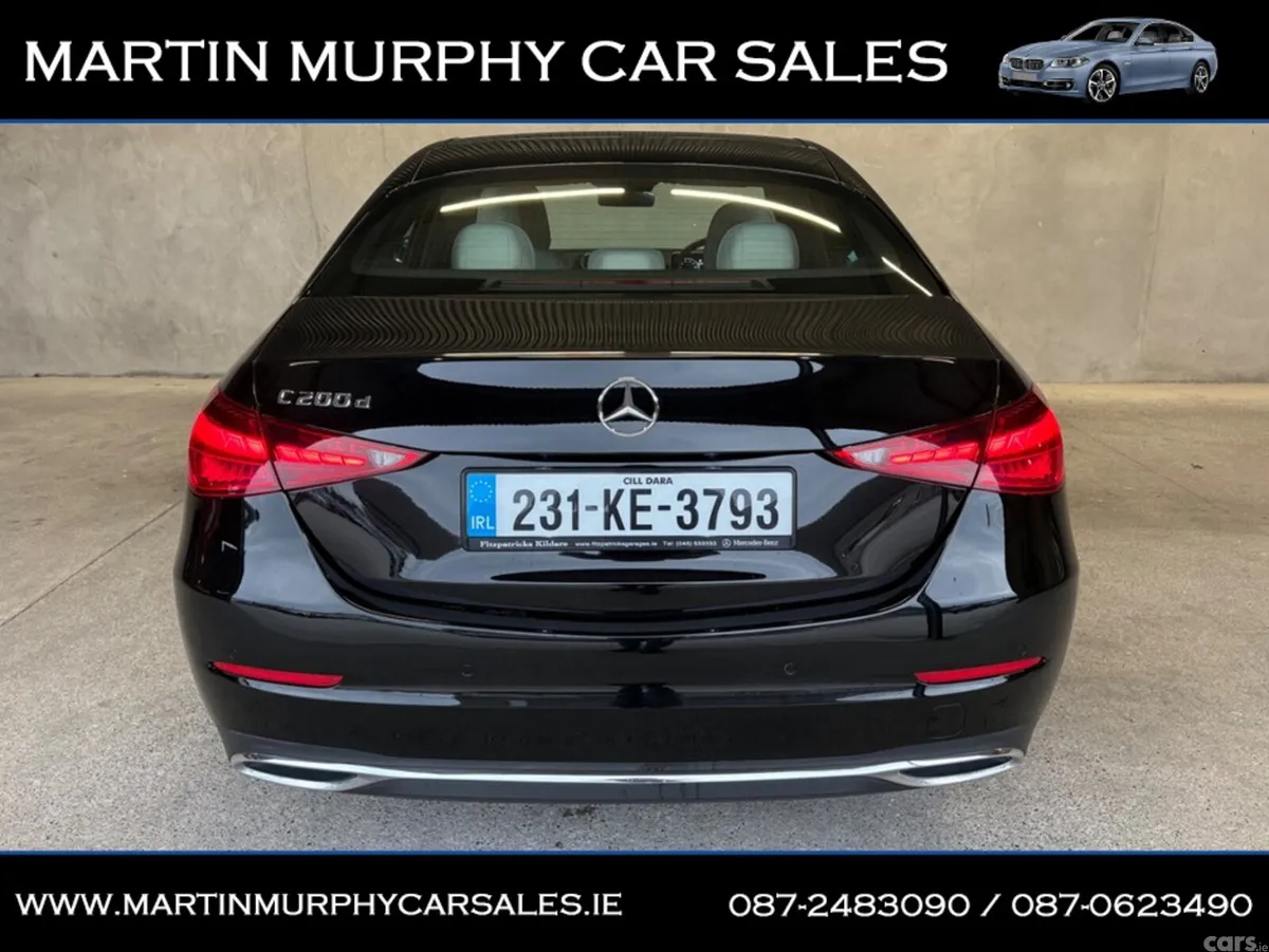 Mercedes-Benz C-Class Saloon, Diesel Hybrid, 2023, Black