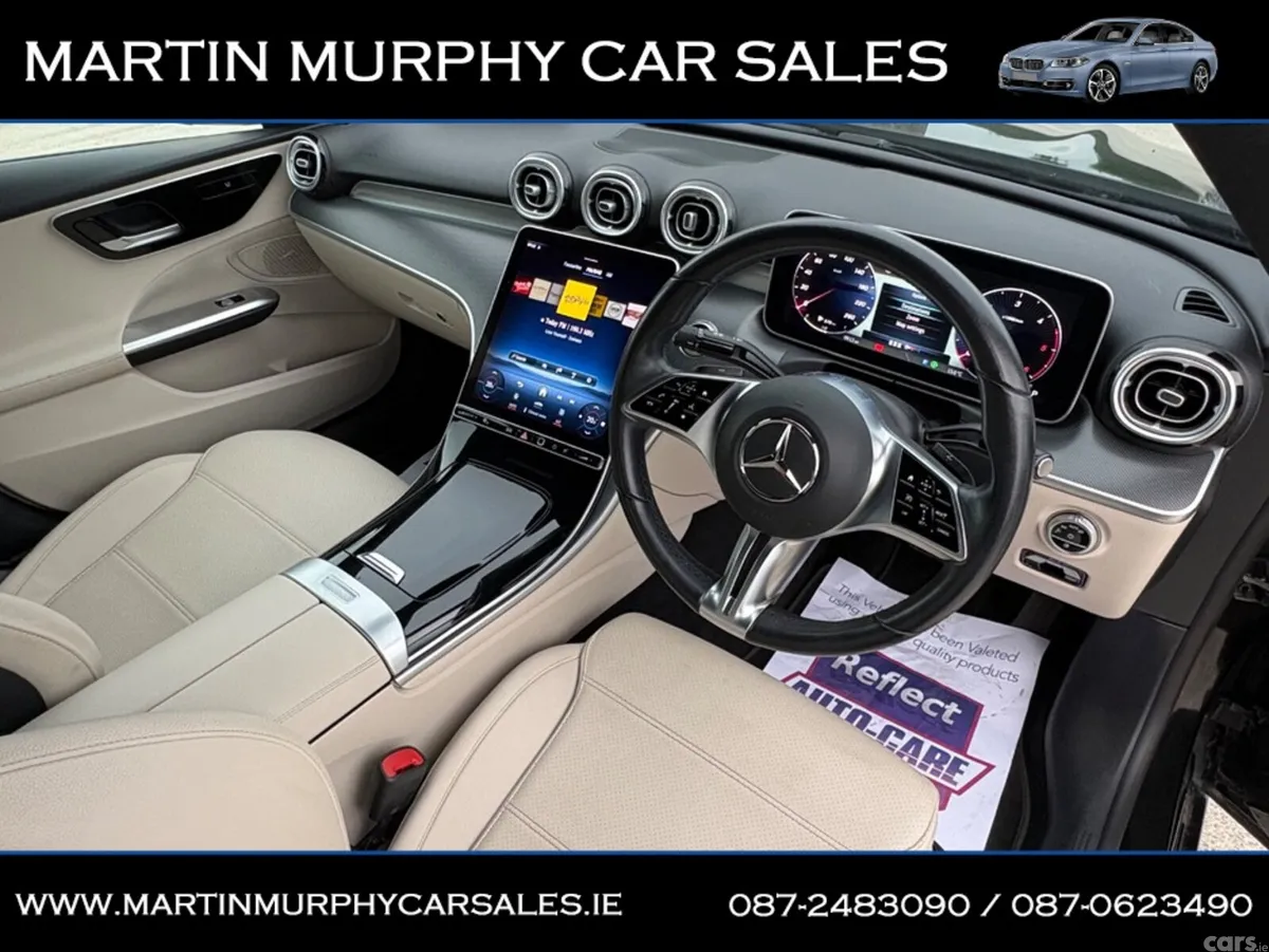 Mercedes-Benz C-Class Saloon, Diesel Hybrid, 2023, Black