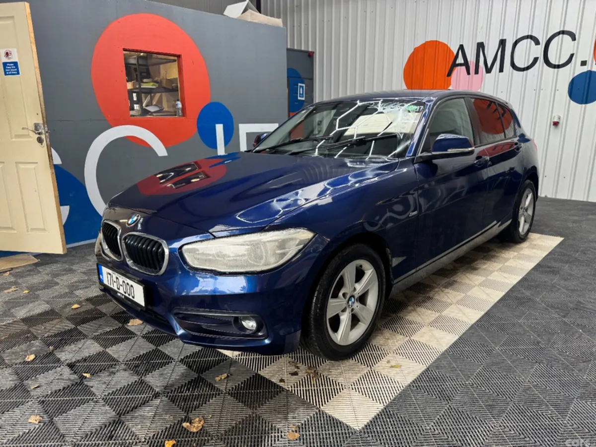 BMW 1-Series Estate, Diesel, 2017, Blue