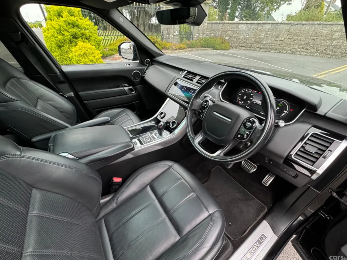 Land Rover Range Rover Sport SUV, Petrol Plug-in Hybrid, 2021, Black