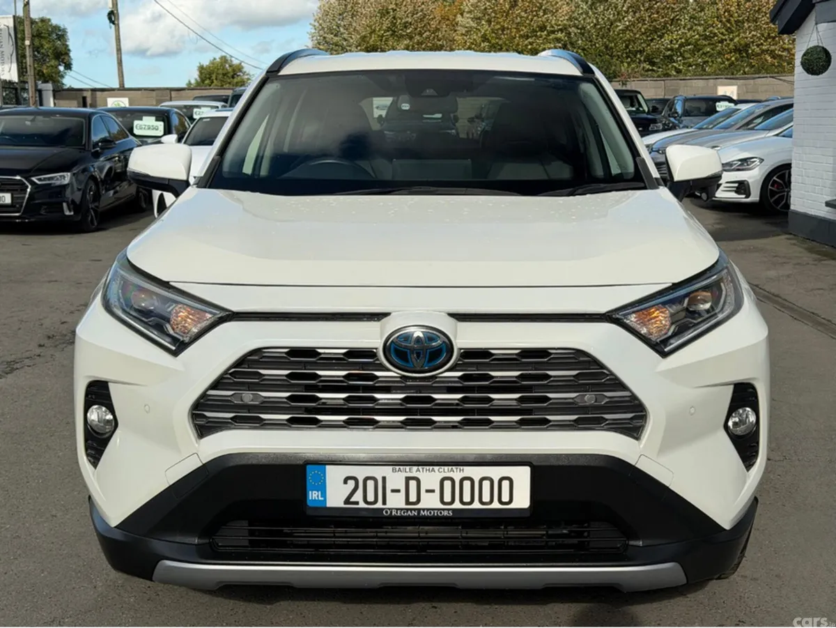 Toyota RAV4 MPV, Petrol Hybrid, 2020, White