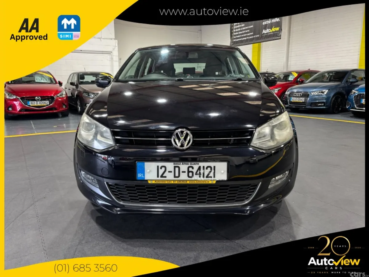 Volkswagen Polo Hatchback, Petrol, 2012, Black