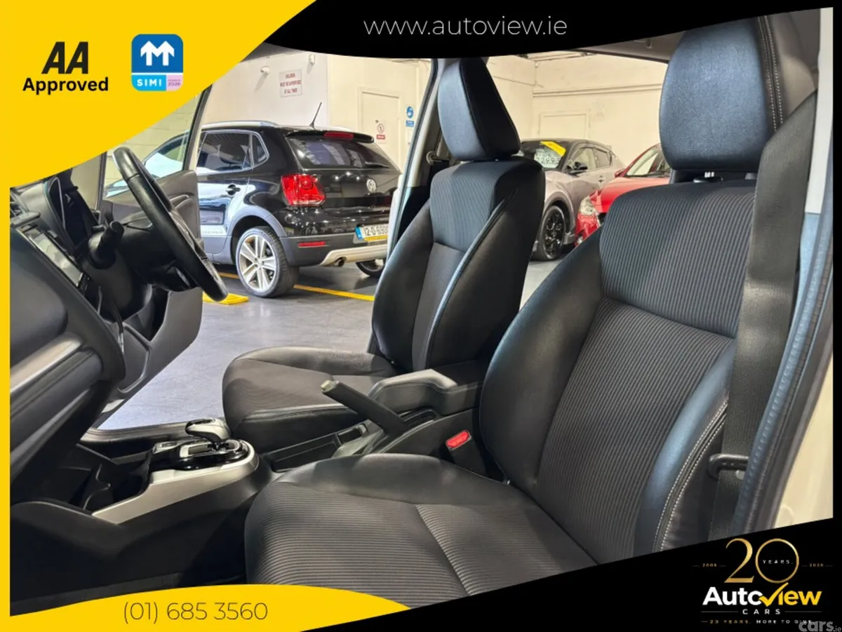 Honda Fit Hatchback, Petrol Hybrid, 2017, White
