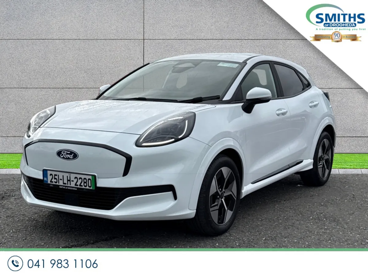 Ford Puma MPV, Electric, 2025, White