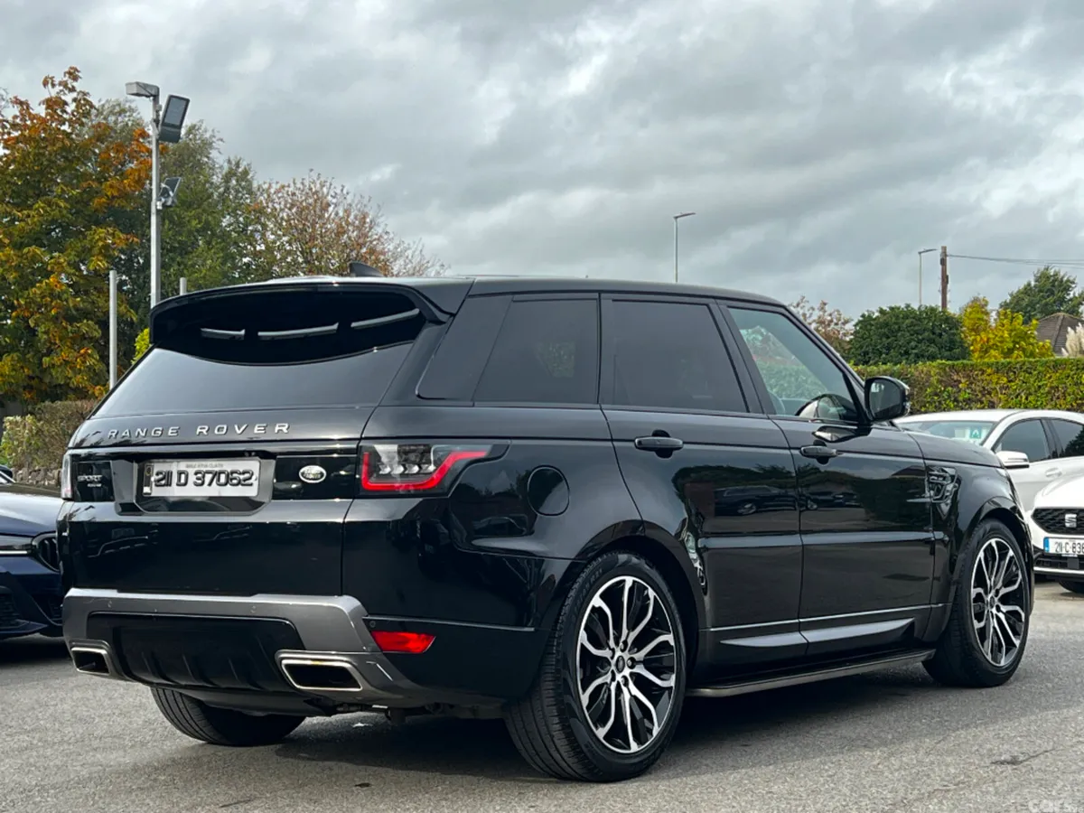 Land Rover Range Rover Sport SUV, Petrol Plug-in Hybrid, 2021, Black