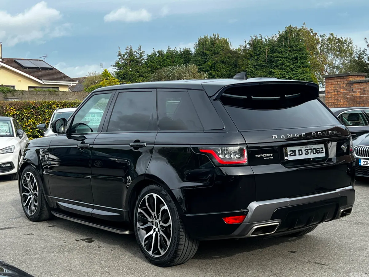 Land Rover Range Rover Sport SUV, Petrol Plug-in Hybrid, 2021, Black