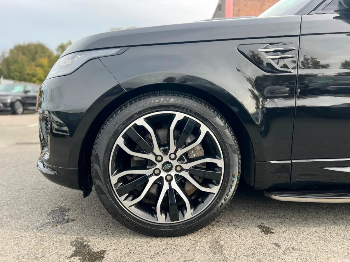 Land Rover Range Rover Sport SUV, Petrol Plug-in Hybrid, 2021, Black