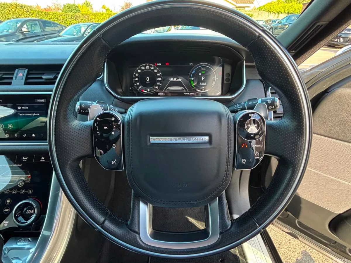 Land Rover Range Rover Sport SUV, Petrol Plug-in Hybrid, 2021, Black